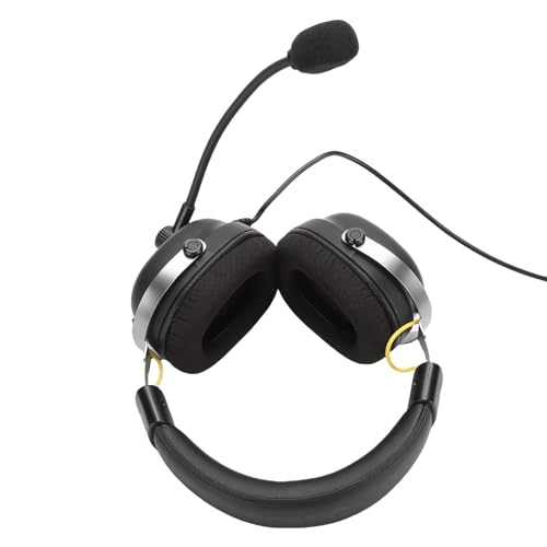 Yctze Kabelgebundenes USB-Gaming-Headset mit 7.1-Surround-Sound und Beeindruckenden 360-Grad-Stereo-Kopfhörern für PC- und Laptop-Gaming – Ergonomisches Design, Spielmodi, Over-Ear-Gerä Bild 7
