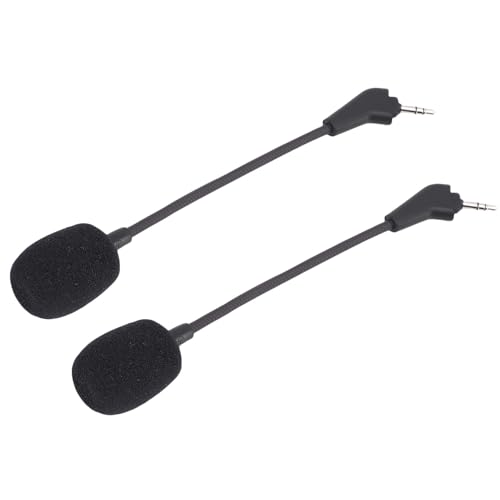 Bewinner Gaming-Headset-Mikrofon-Ersatz für HS50 HS60 HS70, 3,5 Mm Abnehmbares Galgenmikrofon mit Rauschunterdrückung, Biegbarem Design und Winddichtem Schaumstoff Bild 4
