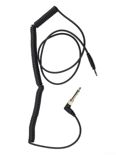 Kopfhörer-Ersatzkabel für EAH-DJ1200 RPDH1200 Gaming-Headset, für gebogenes Feder-Audiokabel mit ABS-Material, verlängerter Draht für Musik u Bild 7