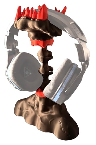 Generisch Gaming Kopfhörerhalter Monster Design - Headset Ständer - Lustiger & Ausgefallener Halter für Gaming Setup - Deko & Geschenk für Gamer - Kompatibel mit gängigen Gaming-Headsets Bild 1