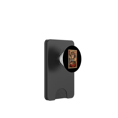 Punch Monkey Ramen-Gaming-Headset Great Wave Punch Monkey PopSockets PopWallet für MagSafe Bild 1