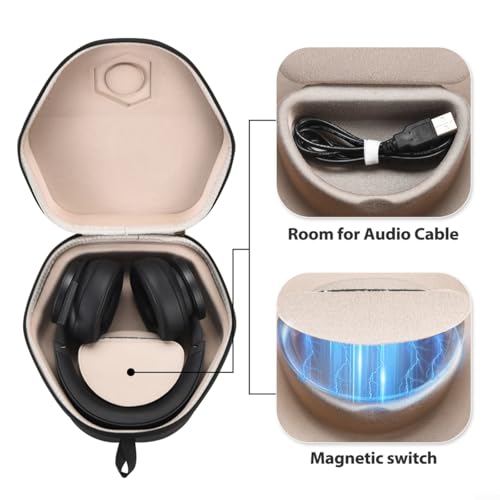 Schutzhülle für kabelloses Headset Protecti, harte Tragetasche, für Xbox Wireless Gaming Headset, Eva Reise-Aufbewahrungstasche, mit individueller Passform, kompakter 24,5 cm tragbarer Schutz, für Bild 5