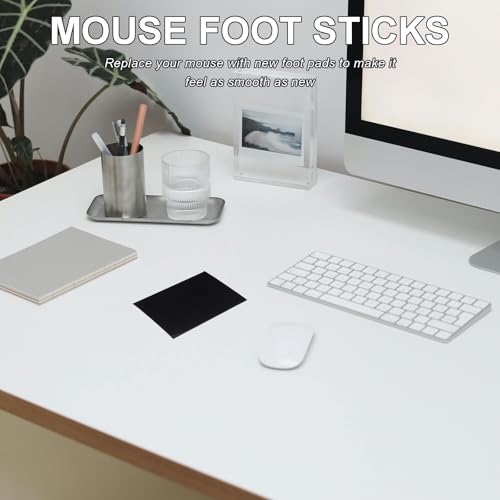 Maus Fußpad 70mm X 100mm 0,6Mm Stark Haftende Mausfüße für Präzises Gaming undpc Arbeit Selbstgemacht Aufkleber Pads Bild 6