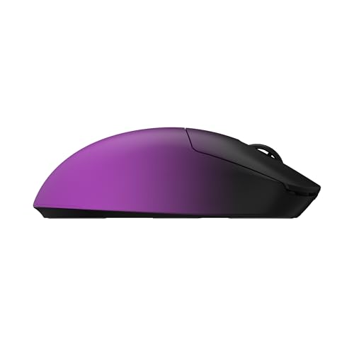 HATOR Quasar 3 Ultima 8K Wireless (Black-Violet) - Leichtgewichtige Gaming-Maus (52 g), PixArt PAW3950 Sensor, 2.4 GHz, Bluetooth, USB-Anschluss Bild 3
