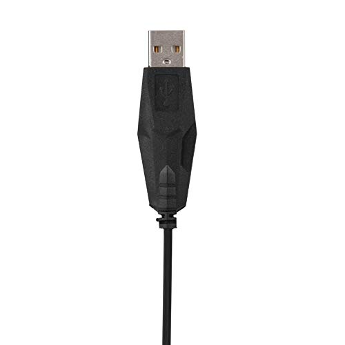 Denash Optische Vertikale Maus mit Ergonomischem Design, Bequem für das Handgelenk, Ideal für Zuhause/Büro/Gaming, USB-kabelgebundene Maus für Spielebegeisterte/Programmierer, Schwarz, 1 Stück Bild 2