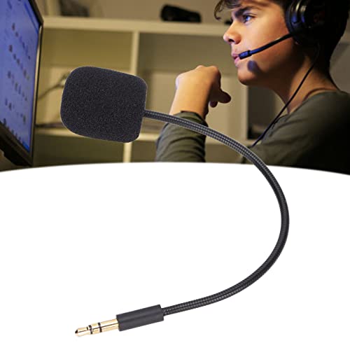 Elprico Clear Voice 3,5-mm-Game-Controller-Mikrofon-Ersatz, Flexible Nutzung, Hochwertiger Sound für Gaming-Headsets, Aluminiumlegierungsmaterial für Gamer Bild 5