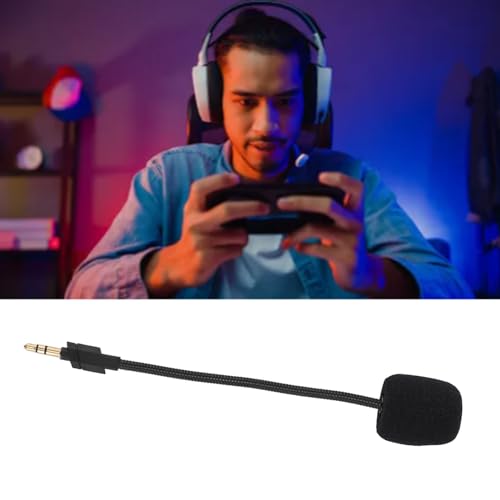 Gedourain G733 Ersatz-Gaming-Headset-Mikrofon, Rauschunterdrückung, Boom-Mikrofon für Gamer Bild 5