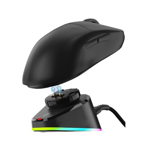 ordinarYone Magnetisches Ladedock-Modul für G502/G502X Gaming-Maus, automatische Adsorption, Ladegerät, doppelter USB-Anschluss und Lichtsteuerung Bild 2