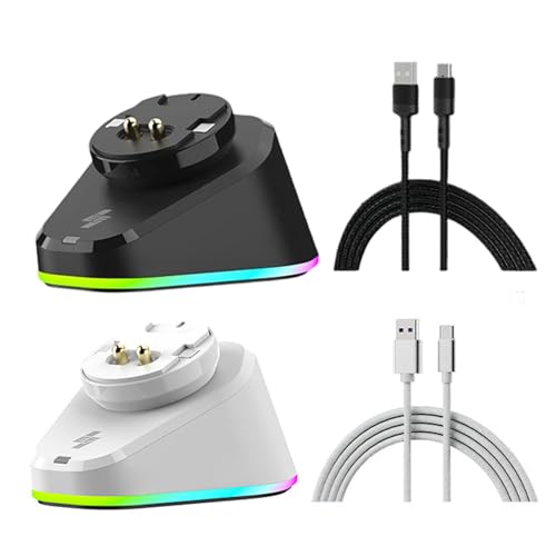ordinarYone Magnetisches Ladedock-Modul für G502/G502X Gaming-Maus, automatische Adsorption, Ladegerät, doppelter USB-Anschluss und Lichtsteuerung Bild 5