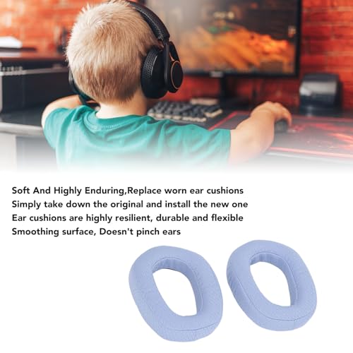 Generic G435 Ersatz-Ohrpolster, Weiche, Schallisolierende Ohrpolster für Verbesserte Klangqualität für Benutzer von Gaming-Headsets (Blue) Bild 5