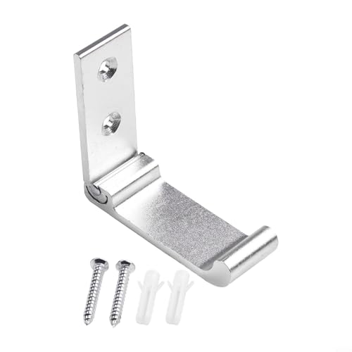 Faltbarer Kopfhörerständer aus Aluminium mit weichen Gummi-Pads für kabelgebundene oder kabellose Gaming-Headsets, platzsparende Wand- oder Schreibtischhalterung, starke Installation Bild 1