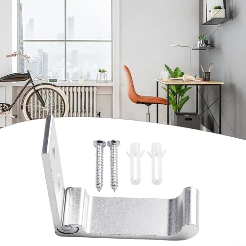Faltbarer Kopfhörerständer aus Aluminium mit weichen Gummi-Pads für kabelgebundene oder kabellose Gaming-Headsets, platzsparende Wand- oder Schreibtischhalterung, starke Installation Bild 2