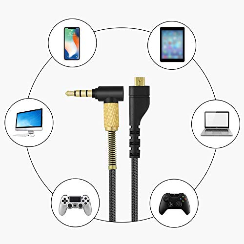 Ersatzkabel für Audio-Headsets für Arctis 7 5 3 Pro Wireless Gaming-KopfhöRer 4.9Ft-Kabel Bild 4