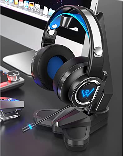 Kopfhörerständer Kopfhörerständer PC-Gaming-Headset-Ständer Kreativer Headset-Halter Management/Tablett Gamer-Kopfhörerhalter Schreibtisch-Organizer Stabil & Platzsparend Bild 6