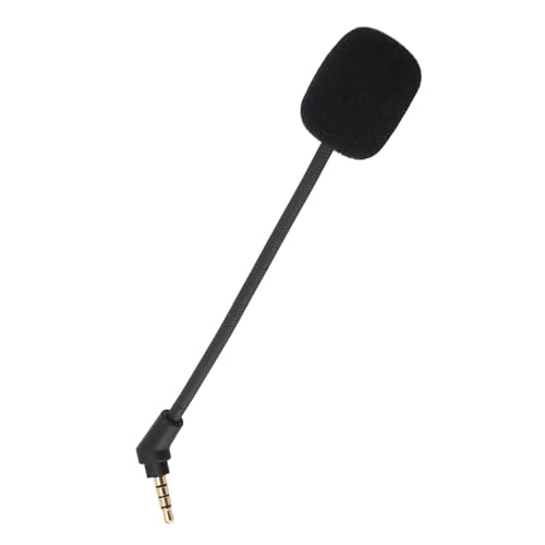Naroote Kabelloses Headset-Mikrofon-Ersatz, Klares Rauschen, Abnehmbares Gaming-Mikrofon für Cloud Flight für Flight S, 360-Grad-Drehung, ABS-Material Bild 2