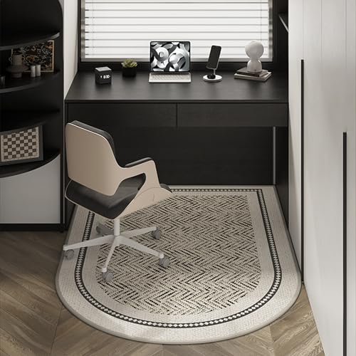 Rutschfeste Schreibtischunterlage für harte Böden, perfekt für Gaming, Heimbüro, 60 x 90 cm, erhöht den Komfort, Stabili, ideal für Maus und Tastatur Bild 6