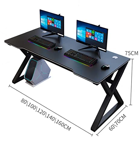 High-Performance Gaming Desk Kohlefaser-Mauspad für PC, Weiß, 140 cm, ideal für Gamer und Home Office Setup Bild 2