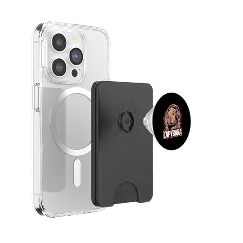 Capybara Gamer Headset Cute Gaming Capybara PopSockets PopWallet für MagSafe Bild 3