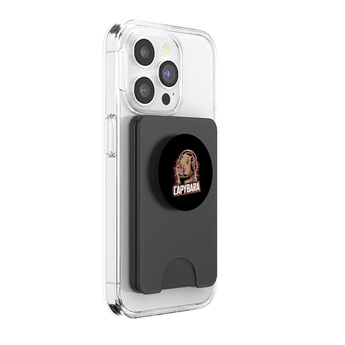Capybara Gamer Headset Cute Gaming Capybara PopSockets PopWallet für MagSafe Bild 4