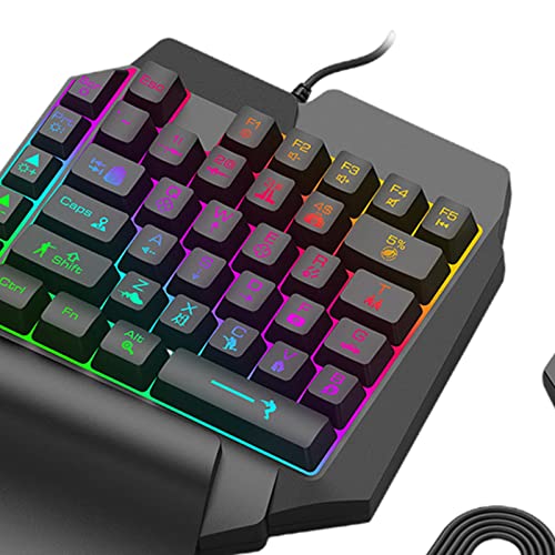 Keyboard Maus Adapter USB Gamepad Konverter Bluetooth Verbindung Plug and Play Unterstützt Individuelle Tastenbelegung für Mobile Spiele PC Gaming, für Mix SE-Set Bild 2