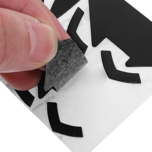 Uonlytech Mausgleiter Ersatzfüße 5 Aufkleber Selbstklebende rutschfeste aus Verschleißfestem Material – Mauszubehör Kompatibel mit Gaming Maus G402 für Büro und Gaming Bild 3