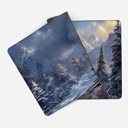 Mauspad 1000 x 500 Grau Mauspad Zug Schreibtischunterlage mit Genähten Kanten Rutschfester Mousepad XXL, Tischunterlage Schreibtisch für Maus und Tastatur, Home Office, Gaming Zubehör, Deko Büro c6360 Bild 2