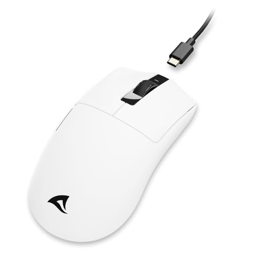 Sharkoon FIREGLIDER One Gaming-Maus, Kabelgebunden und Kabellos, Dual-Mode Bild 3