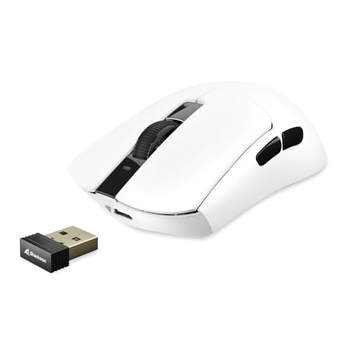 Sharkoon FIREGLIDER One Gaming-Maus, Kabelgebunden und Kabellos, Dual-Mode Bild 4