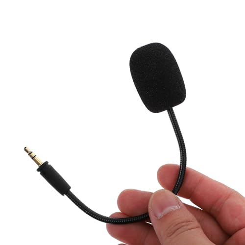 jojofuny 2 Stück Leichtes Gaming Headset mit Mikrofon Schwarzes Design und Schwammkappe für Marathonpc Gaming Sessions und Kompetitives zu Hause Bild 4