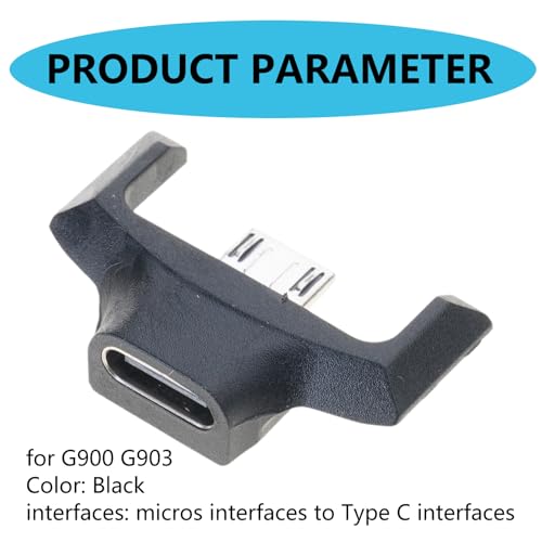 USB C, Adapter auf Typ Ersatzteil für Gaming Mäuse, universell passend für G900, G903, Maus, USB Ersatz Bild 7