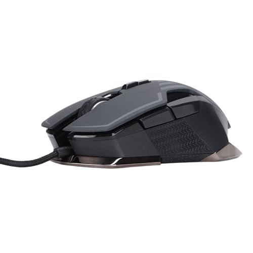 Gaming-Maus, Leichte, Kabelgebundene Maus mit RGB-Hintergrundbeleuchtung für PC-Gaming-Computermäuse, Einstellbare DPI, Ergonomisches Design für Desktop-Laptops, Notebooks Bild 5