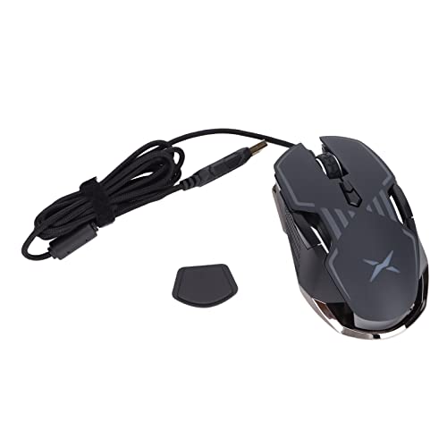 Gaming-Maus, Leichte, Kabelgebundene Maus mit RGB-Hintergrundbeleuchtung für PC-Gaming-Computermäuse, Einstellbare DPI, Ergonomisches Design für Desktop-Laptops, Notebooks Bild 7