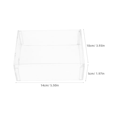 Maus und minimalistisches, schlankes Aussehen für den Schreibtisch für Acryl-Staubschutz, leicht zu reinigen mit Gaming-Peripheriegeräten, Tastaturen, vielseitige Kompatibilität Bild 2