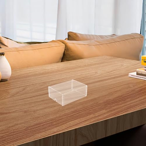 Maus und minimalistisches, schlankes Aussehen für den Schreibtisch für Acryl-Staubschutz, leicht zu reinigen mit Gaming-Peripheriegeräten, Tastaturen, vielseitige Kompatibilität Bild 6