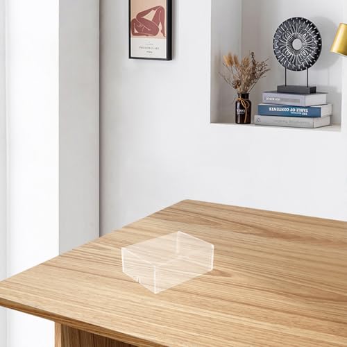Maus und minimalistisches, schlankes Aussehen für den Schreibtisch für Acryl-Staubschutz, leicht zu reinigen mit Gaming-Peripheriegeräten, Tastaturen, vielseitige Kompatibilität Bild 7