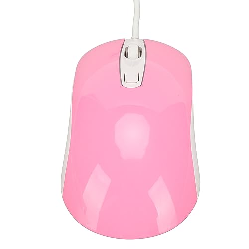 Bewinner DM010 Kabelgebundene Gaming-Maus, RGB-Hintergrundbeleuchtung, 3500 DPI, Ergonomische Optische USB-Computermaus für PC-Gamer, Pink (PINK) Bild 7