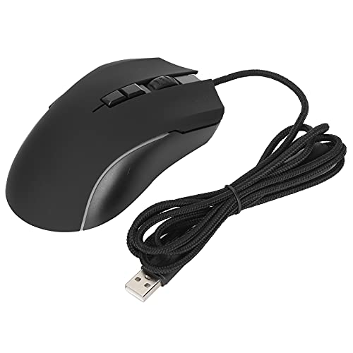 Gaming-Maus, kabelgebundene Gaming-Maus mit 7200 DPI einstellbar, ergonomische RGB-Beleuchtungsmaus für PC, Laptop und Desktop, 7-Tasten-USB-Computermaus mit 6 Bild 3