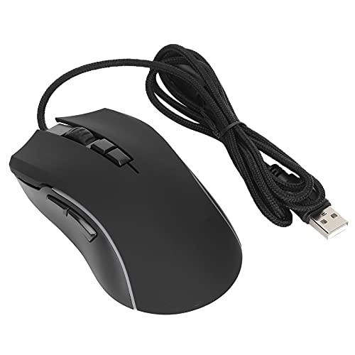 Gaming-Maus, kabelgebundene Gaming-Maus mit 7200 DPI einstellbar, ergonomische RGB-Beleuchtungsmaus für PC, Laptop und Desktop, 7-Tasten-USB-Computermaus mit 6 Bild 5