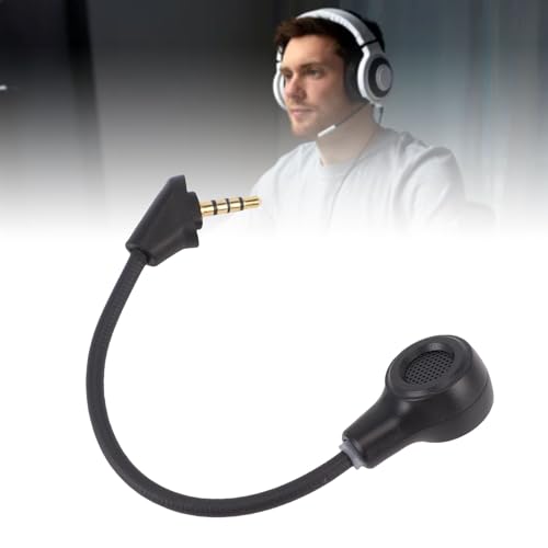 CCYLEZ Headset-Mikrofon mit Klarer Sprachübertragung für das Kabellose Gaming-Headset Cloud mit Geräuschunterdrückungsfunktion, Plug-and-Play-Design Bild 5