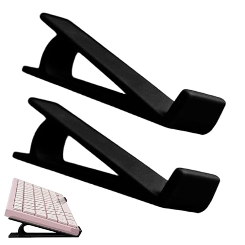 Tastaturheber, tragbar, bequem, neigbar, Schreibtischerhöhung, Desktop-Tastaturständer, für Lehrer, Frauen, Männer, Maus, Telefon, Tippen, Gaming, Büro, Wohnung Bild 7