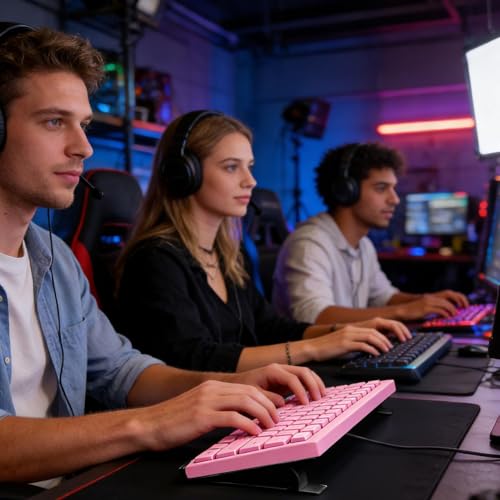Generisch Tastaturablage,2er-Set Neigbare Universale Erhöhung,Tisch-Erhöhung Tastaturständer - für Lehrer Frauen Männer Maus Telefon Schreiben Gaming Büro Wohnung Bild 6