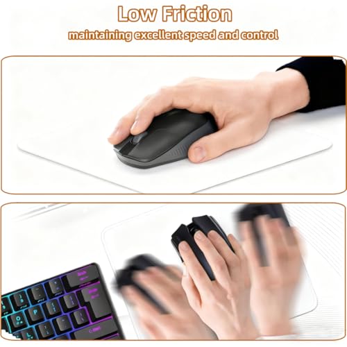 Gaming Mauspad klein 20x15x0.3cm, Mousepad Paris Mouse Pad Landschaft Desk Mat, Vernähte Kanten Wasserdicht und Rutschfester Mini Mauspad Gaming für Kabellose Maus Laptops, Büro, Reisen H0-472 Bild 7