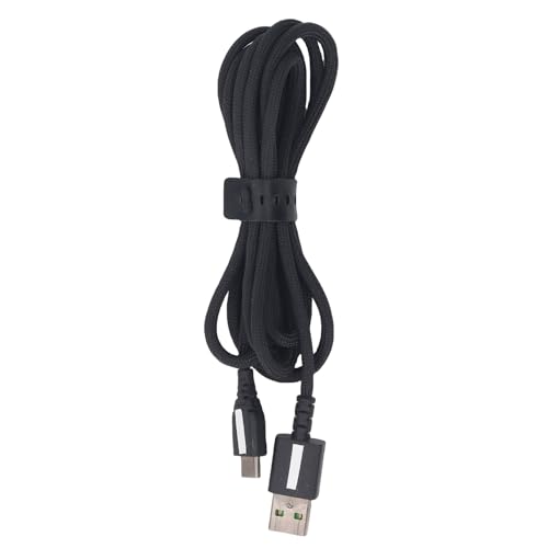 Maus-Ladekabel, Nylongeflecht-Netzkabel, 1,5 M Langes Ladegerät mit Schnellladung, Ideal für Basilisk V3 Pro Kabellose Gaming-Maus und -Geräte Bild 1