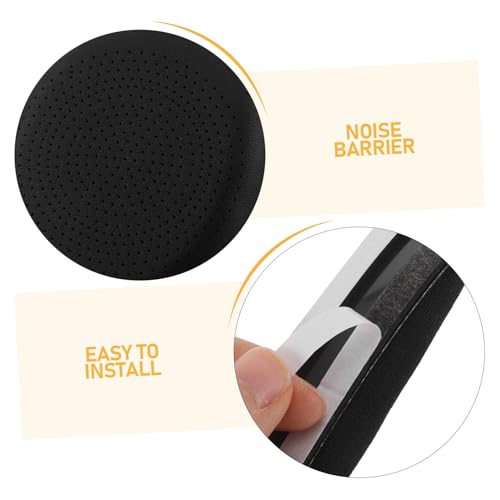 Zerodeko Ersatz aus Atmungsaktive für Ohrpolsterbezüge H800 Wireless Headset Ohrpolster Geräuschdämpfendem Schaumstoff und Hygienisch Kompatibel und für Gaming Training Bild 3