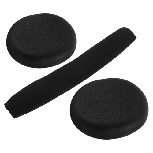 Ersatz Wireless Ear Ohrpolster Satz für Kopfhörer Over Kompatibel H800 Weiche Schutzhüllen Atmungsaktive Ohrmuscheln mit für Headsets für Flugreisen und Gaming Bild 1
