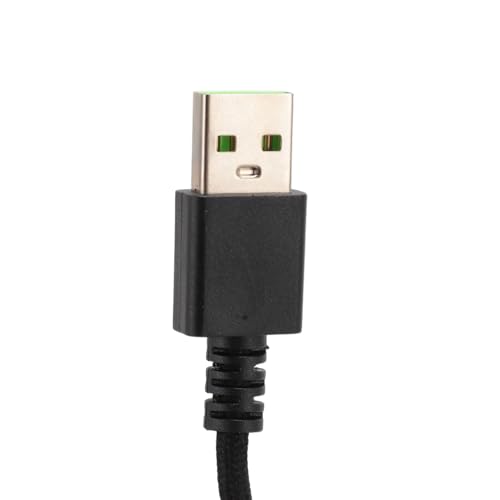 Bewinner Micro-USB-Ladekabel für Naga Pro & V2 Pro Gaming-Maus, 1,5 M Langes, Langlebiges, Geflochtenes Nylon-Ersatzkabel, Schnelles Aufladen für Basilisk und Mehr (Black) Bild 7