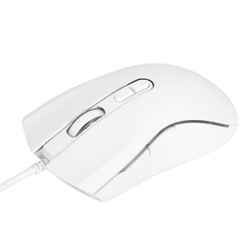 Bewinner Ergonomische Kabelgebundene Gaming-Maus, 3200 DPI Verstellbare Optische USB-Computermaus mit 7 Tasten und Bunter Hintergrundbeleuchtung für Profi-Gamer Bild 1