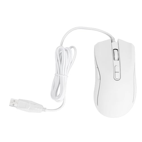 Bewinner Ergonomische Kabelgebundene Gaming-Maus, 3200 DPI Verstellbare Optische USB-Computermaus mit 7 Tasten und Bunter Hintergrundbeleuchtung für Profi-Gamer Bild 6