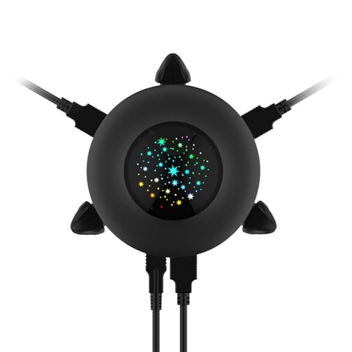 Professioneller Maus Tastatur Adapter, kreisförmiger Multi Plattform Spielekonverter mit bunt leuchtender Tastenbelegung Professioneller runder Gaming mit Tastenbelegung, bunt leuchtender Bild 5