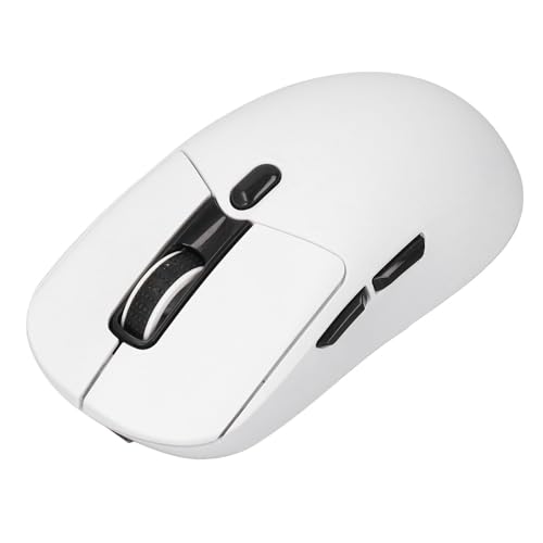 Bewinner Gaming-Maus, 5 Einstellbare DPI Bis zu 5000, 8 RGB-Beleuchtungsmodi, Wiederaufladbare Kabelgebundene/kabellose 2,4-G-Maus, 20 Mio. Klicks, 1000-Hz-Berichtsrate für PC-Laptop Bild 1